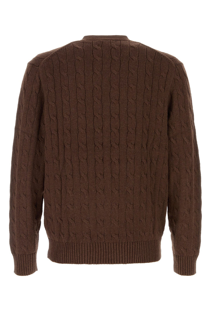 Brown cotton cardigan