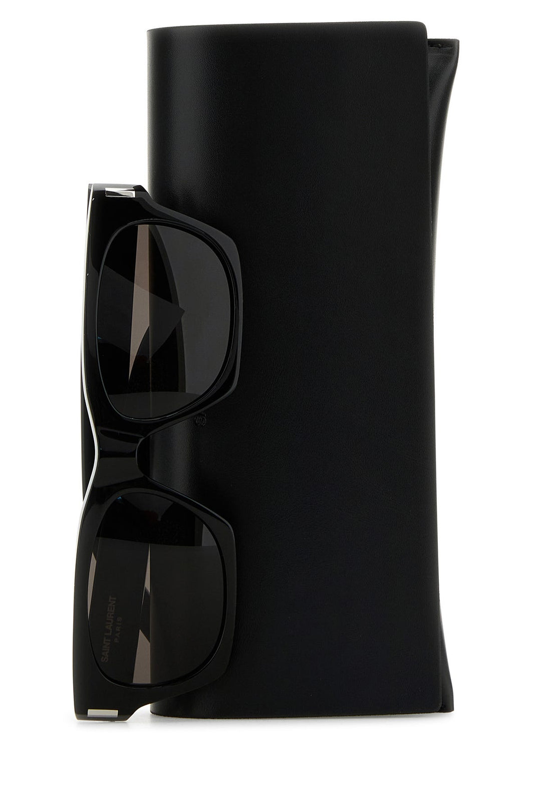 Black acetate SL 402 sunglasses