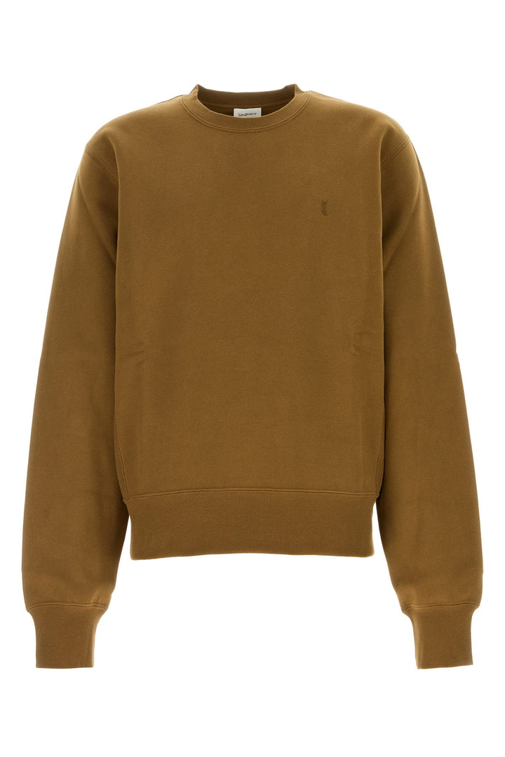 Brown cotton sweatshirt