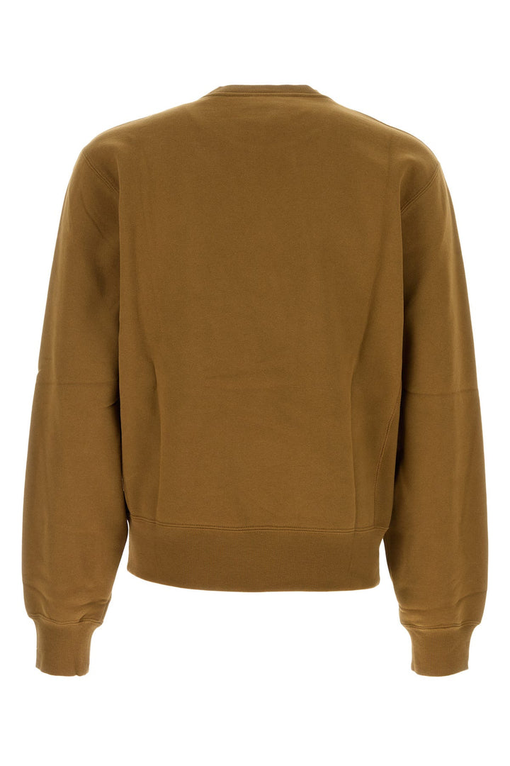 Brown cotton sweatshirt