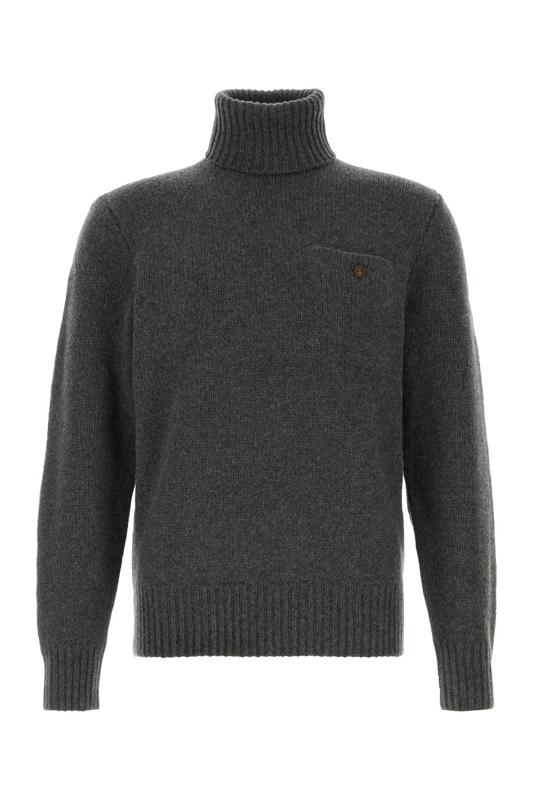 Dark grey wool blend sweater