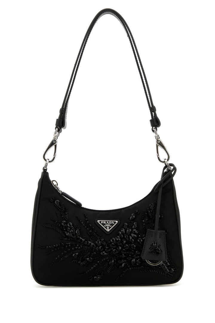 Black Re-Nylon Re-Edition shoulder bag