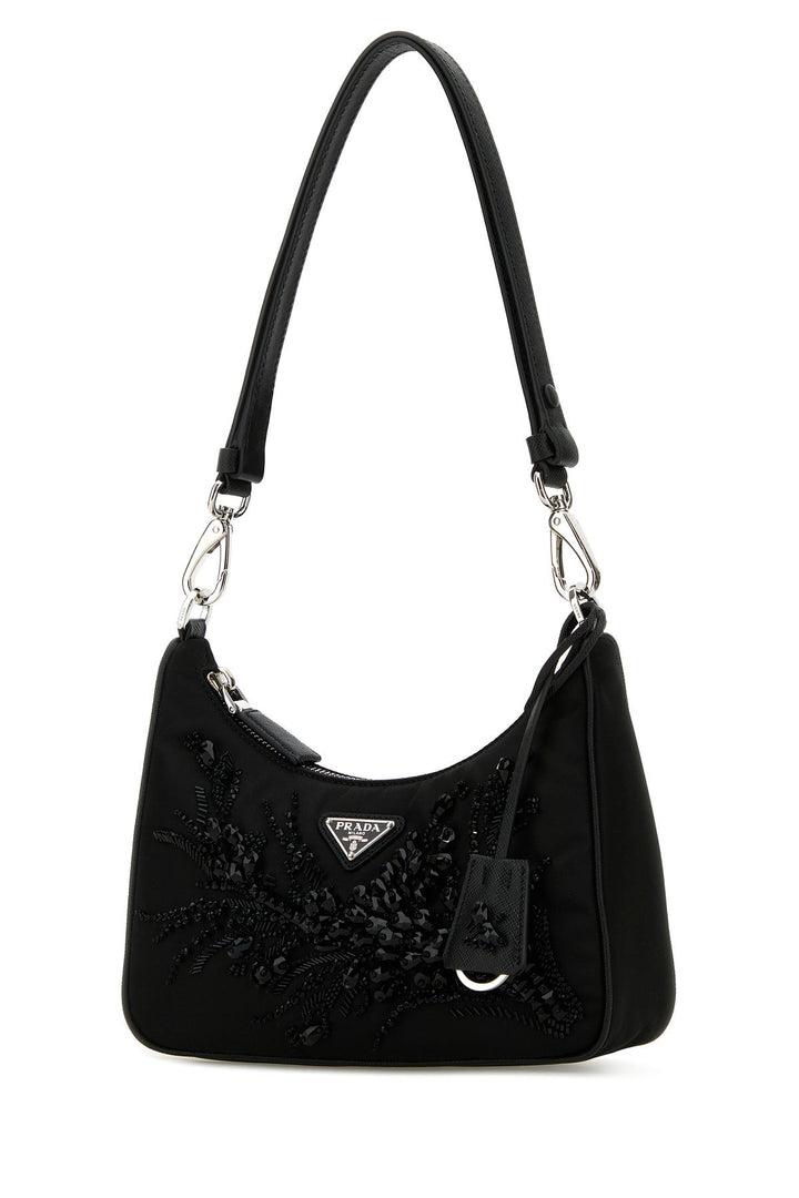 Black Re-Nylon Re-Edition shoulder bag