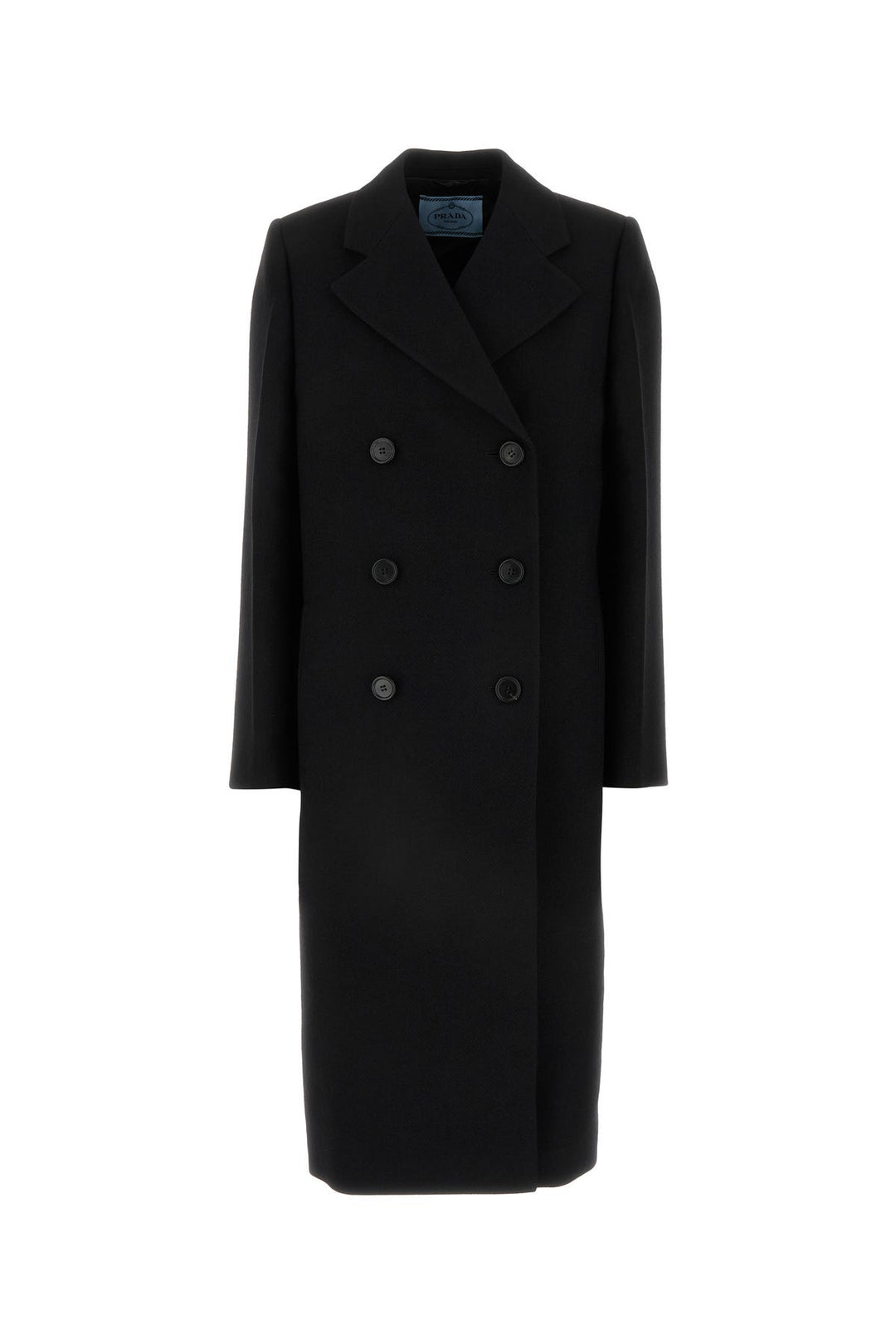 Black wool coat