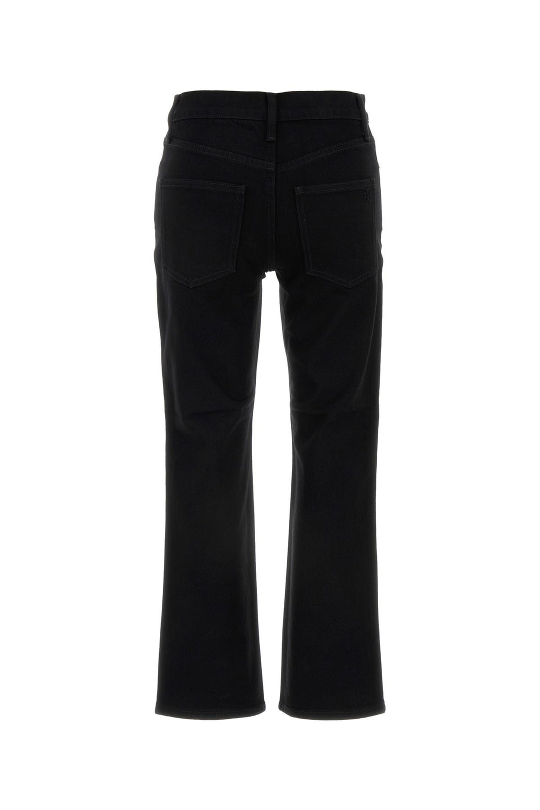 Black stretch denim jeans