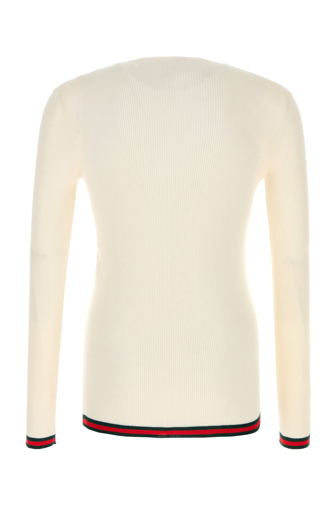 Ivory silk sweater