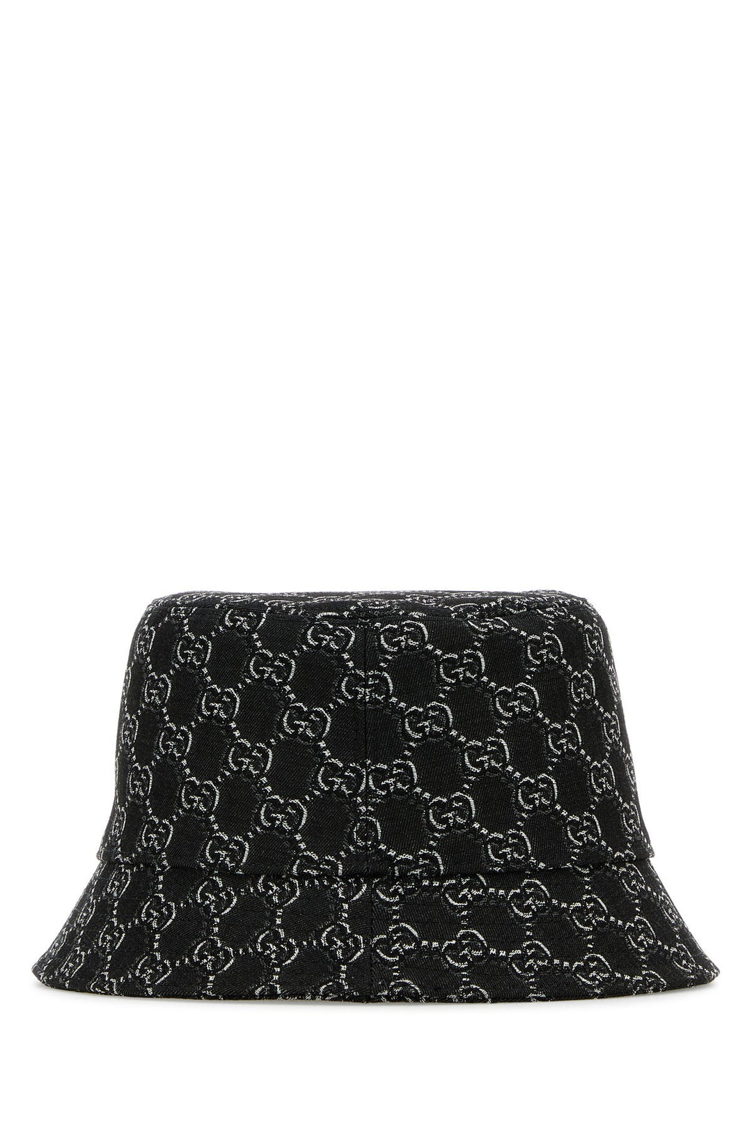 Black GG Supreme fabric bucket hat