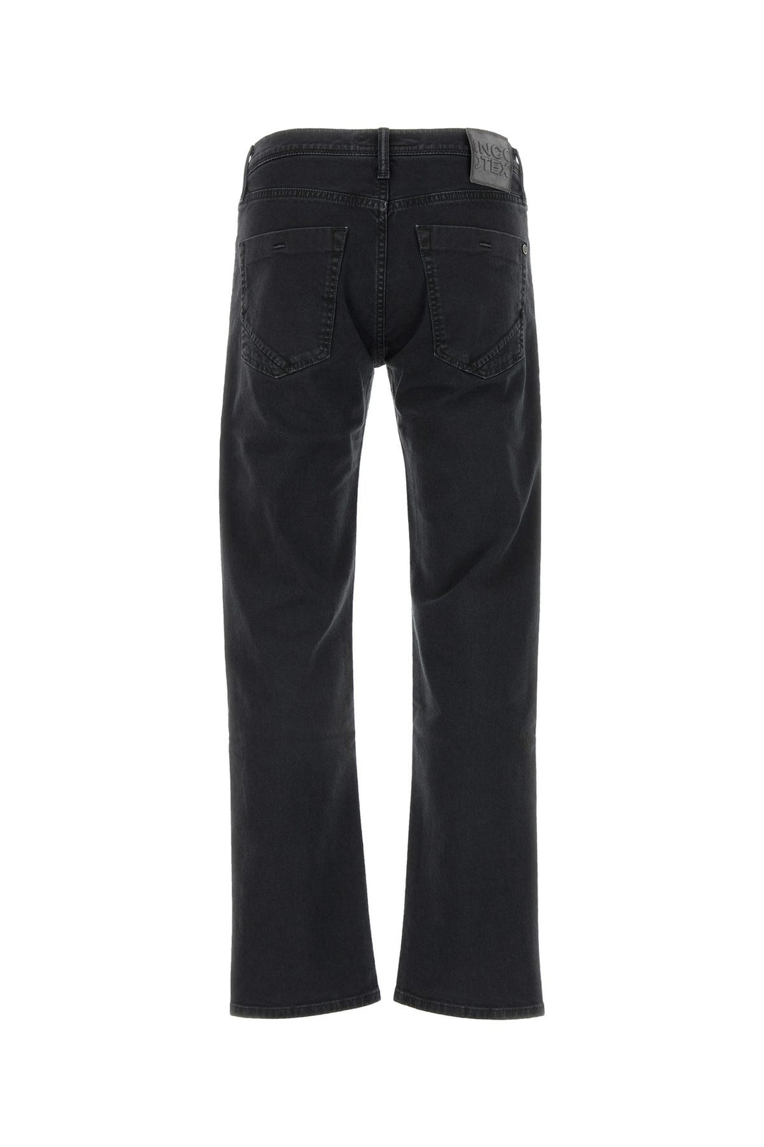 Black stretch denim jeans