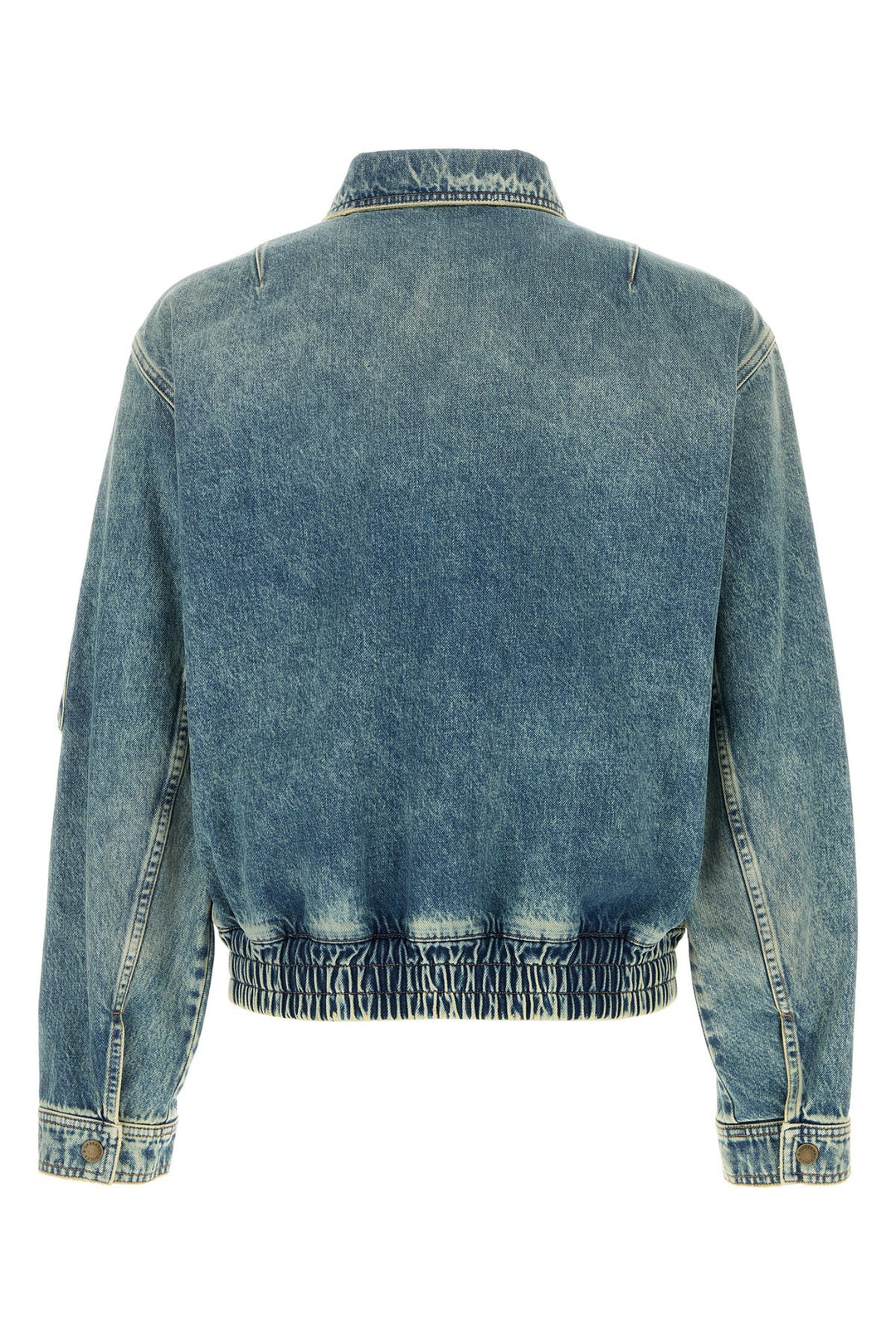 Denim bomber jacket