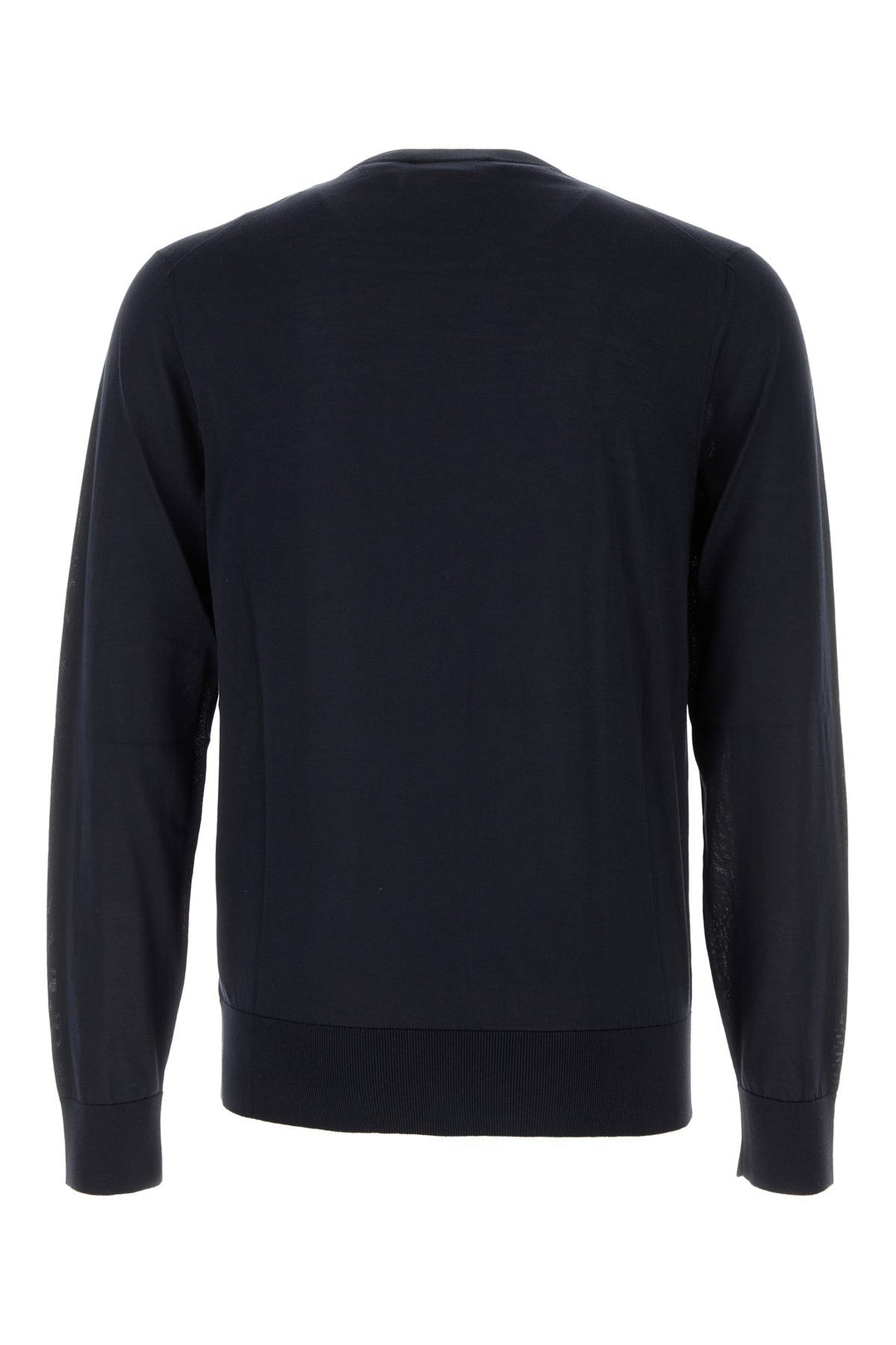 Midnight blue silk sweater