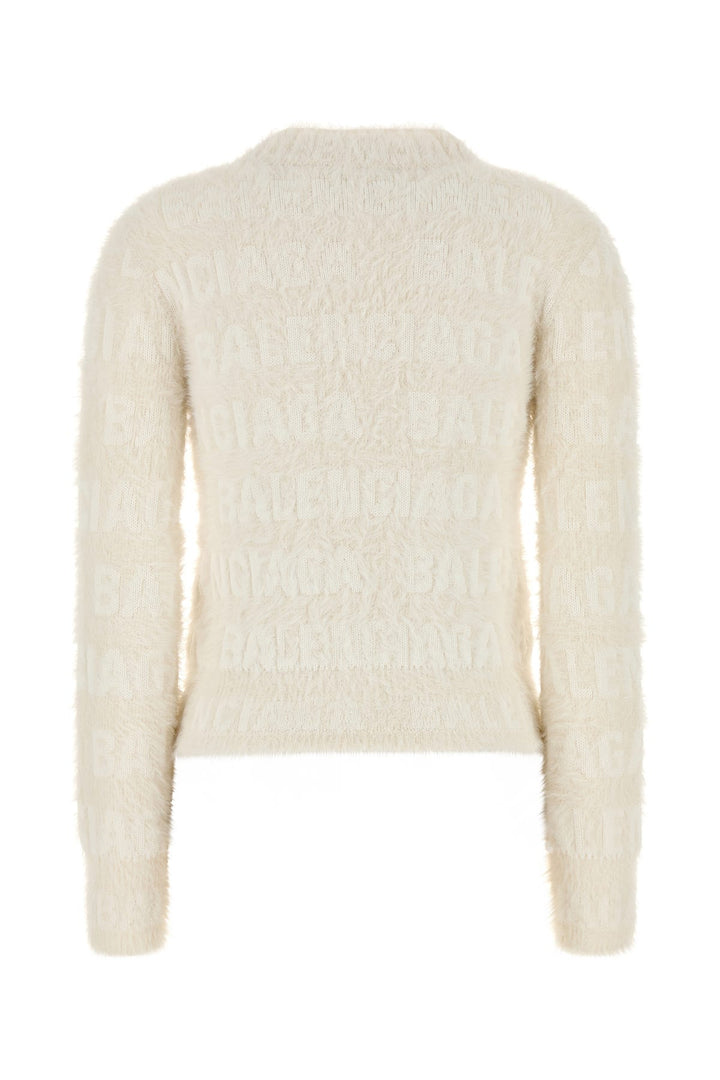 Ivory wool blend sweater