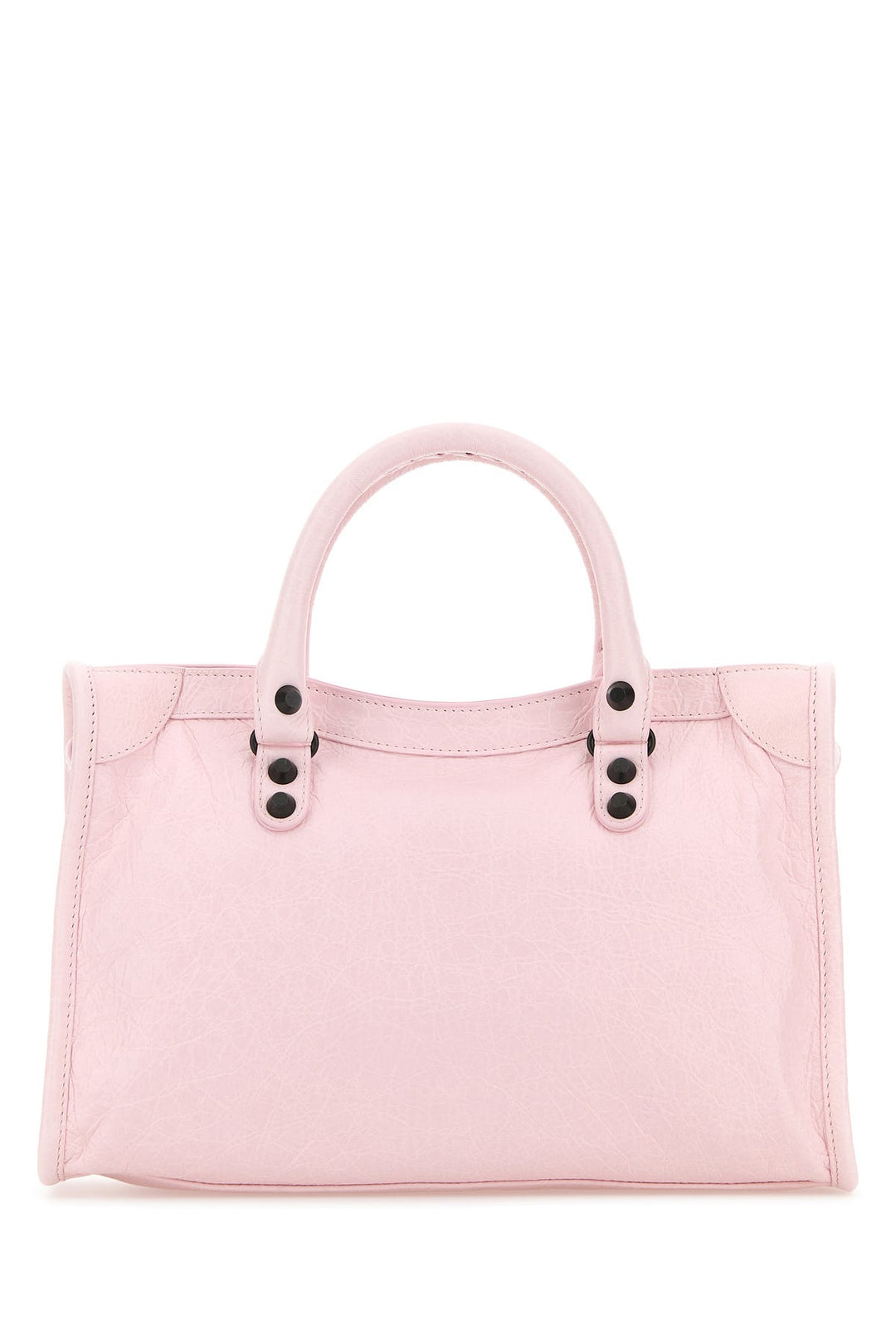 Light pink leather small Le City handbag