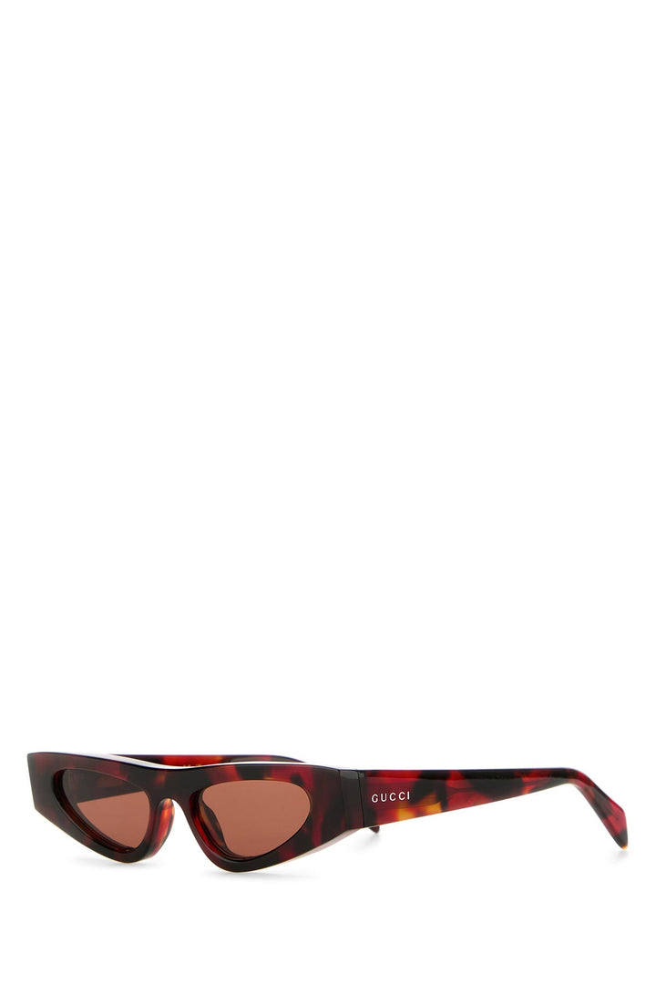 Printed acetate sunglasses