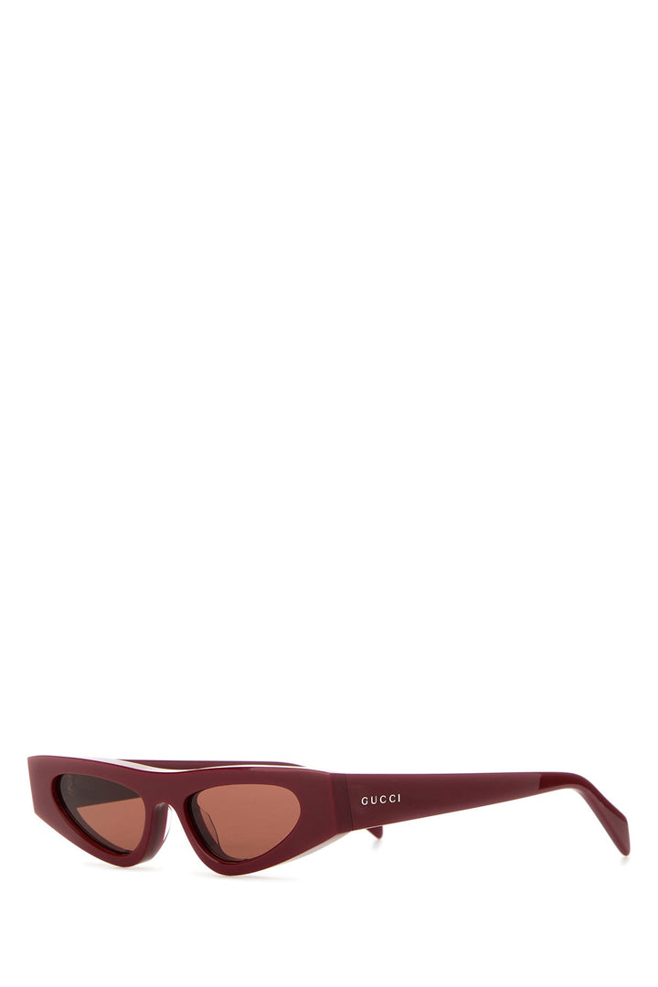 Tiziano red acetate sunglasses