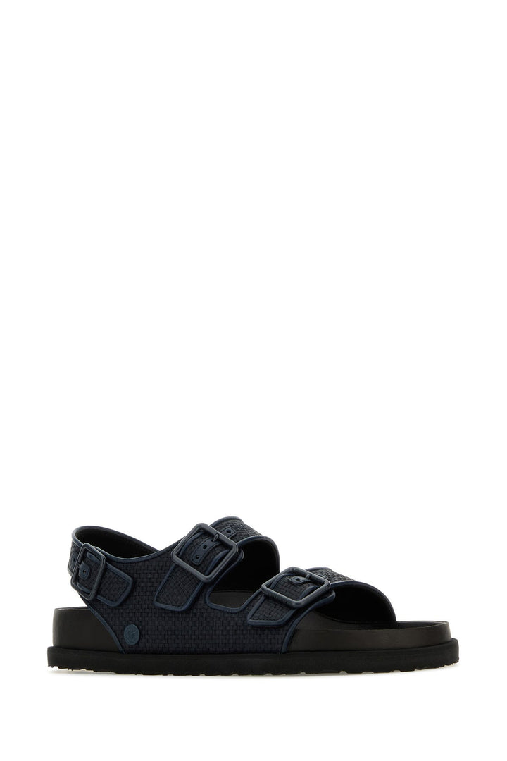 Navy blue raffia Eternal Sunshine Milano sandals