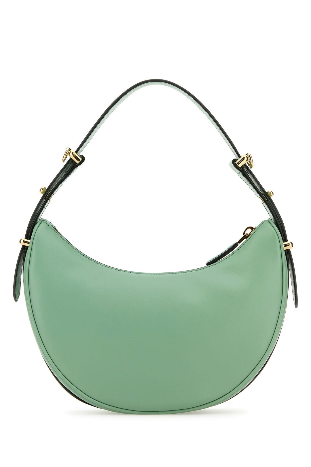 Sea green leather ArquÃ¨ handbag