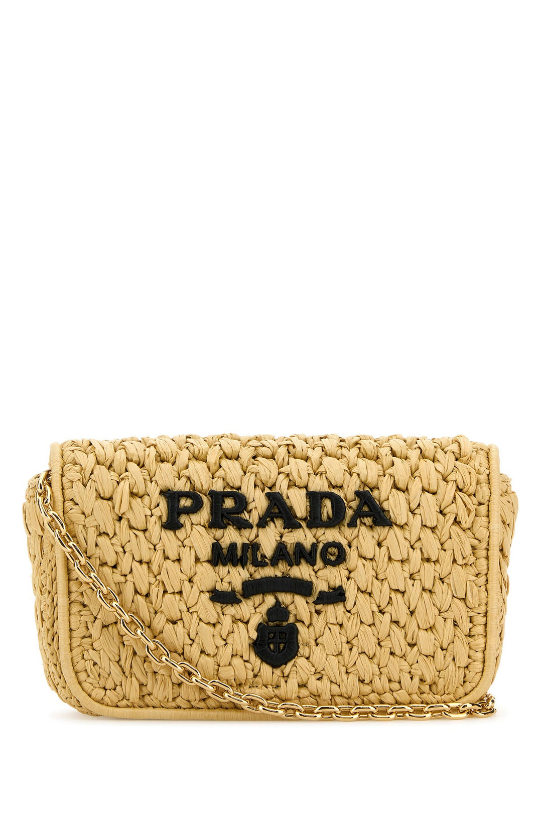 Raffia crossbody bag