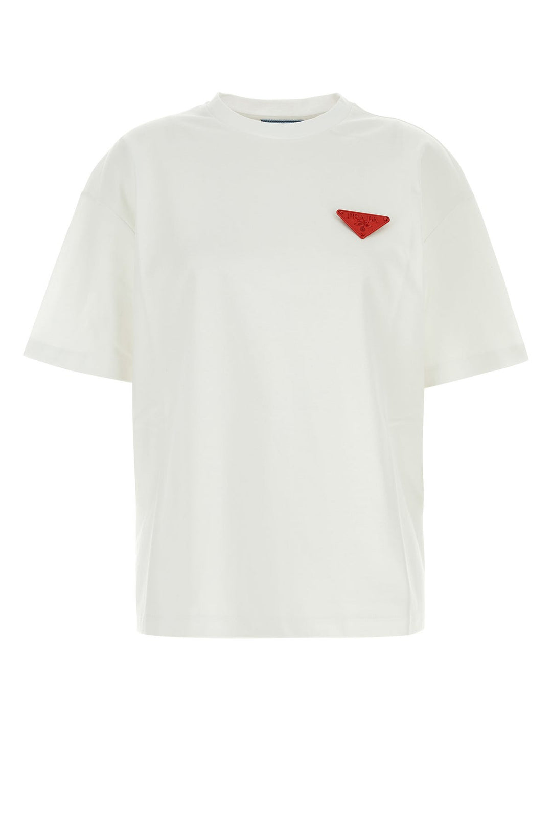 White jersey oversize t-shirt