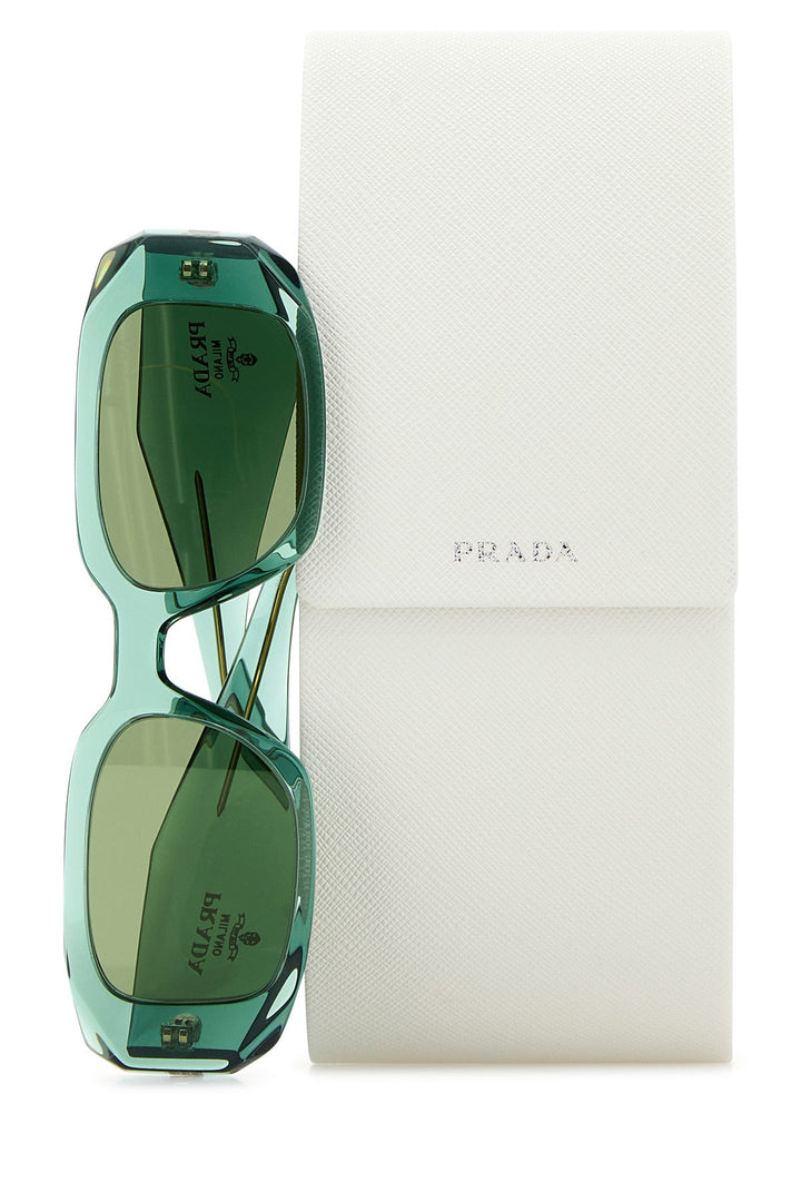 Green acetate sunglasses