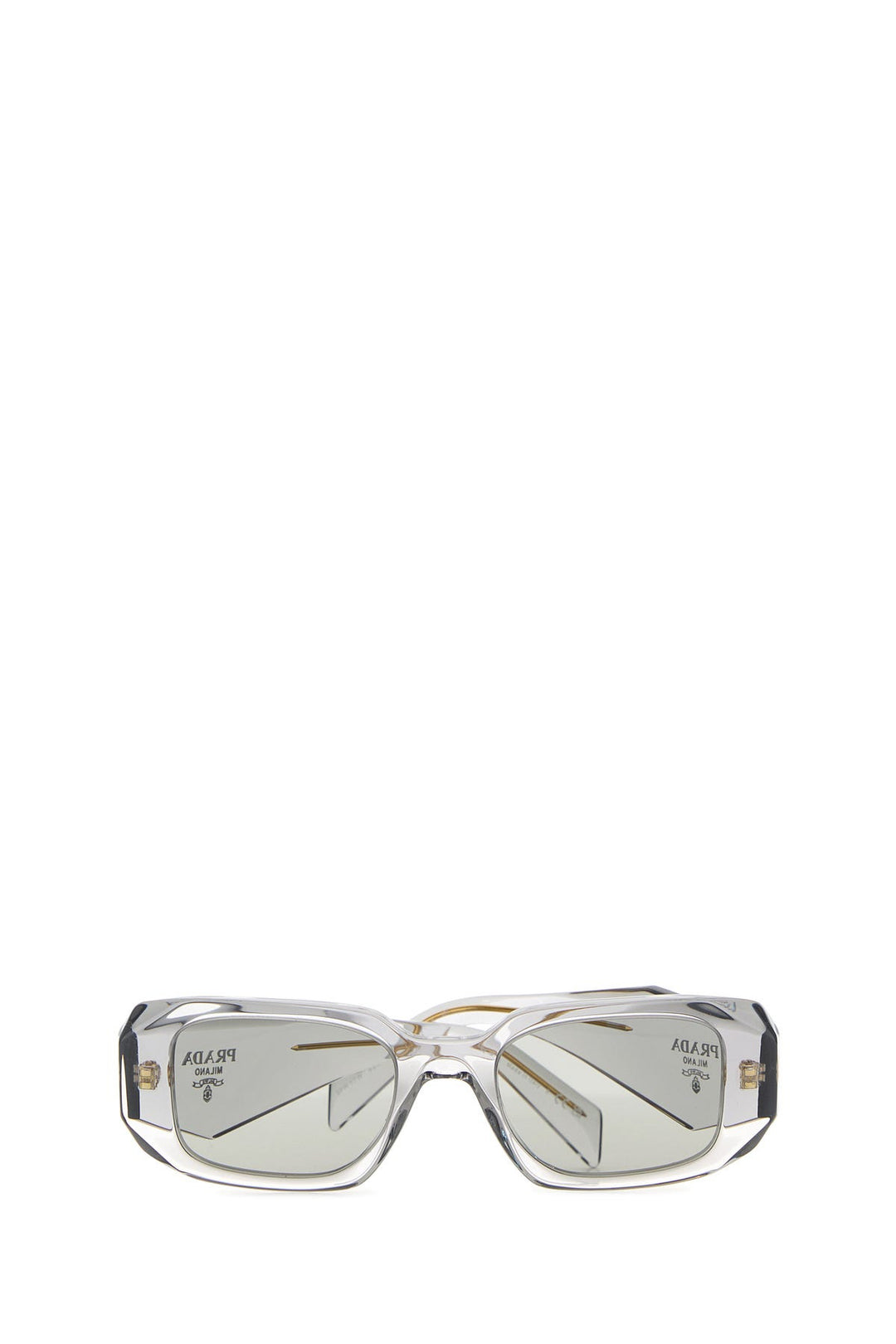 Transparent acetate sunglasses