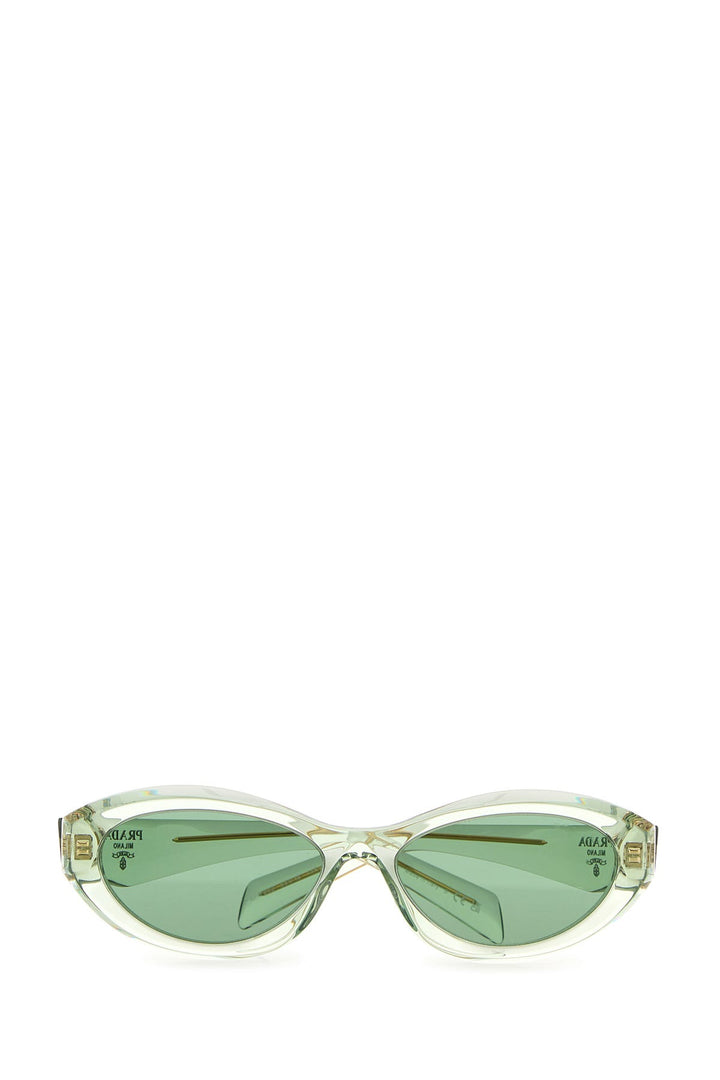 Green acetate sunglasses