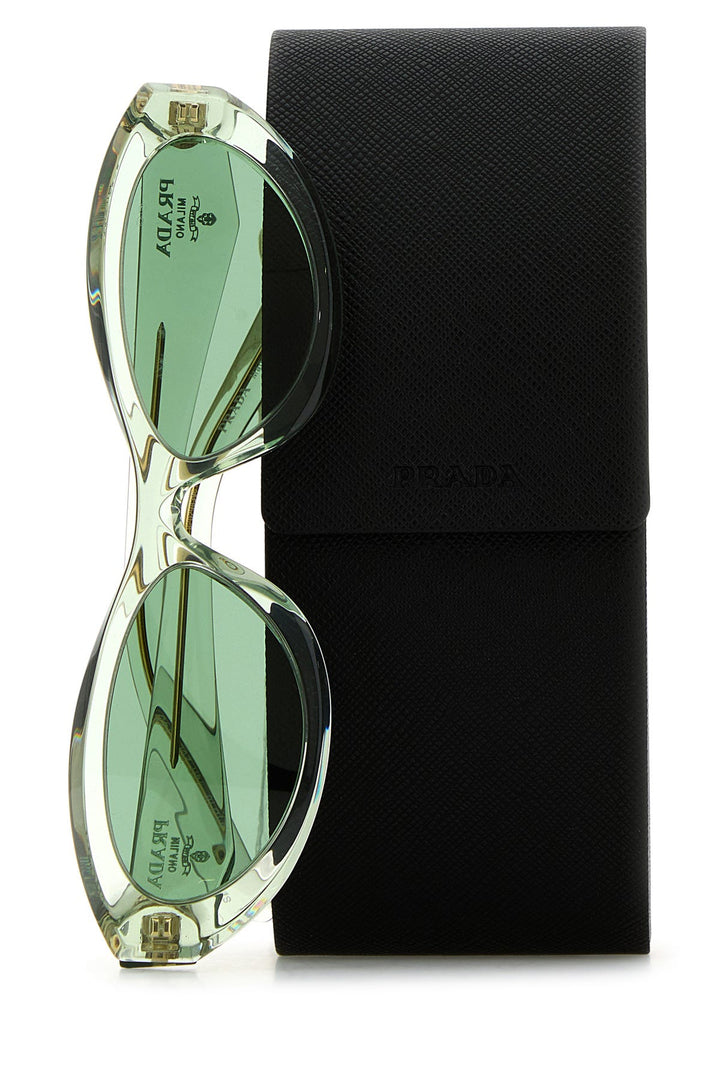 Green acetate sunglasses