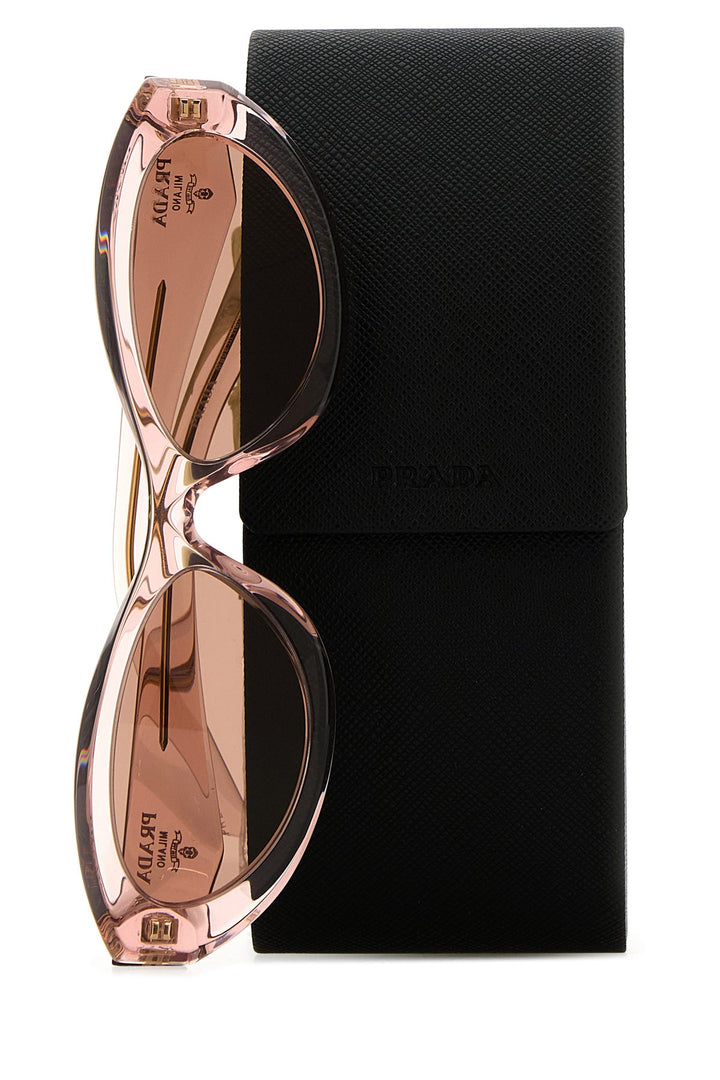 Pink acetate sunglasses