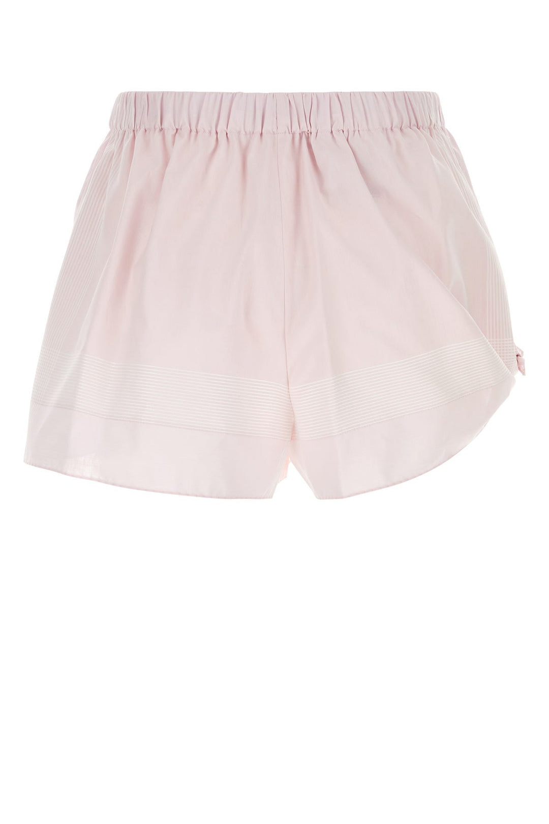 Pastel pink cotton shorts