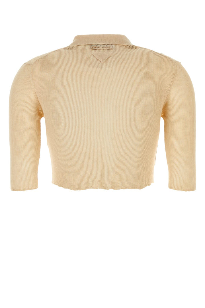 Sand cotton cardigan