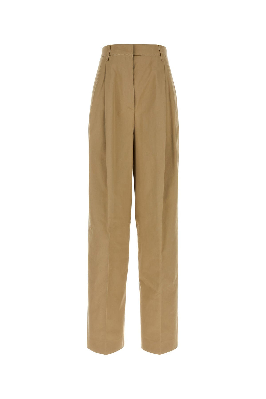 Beige cotton pant