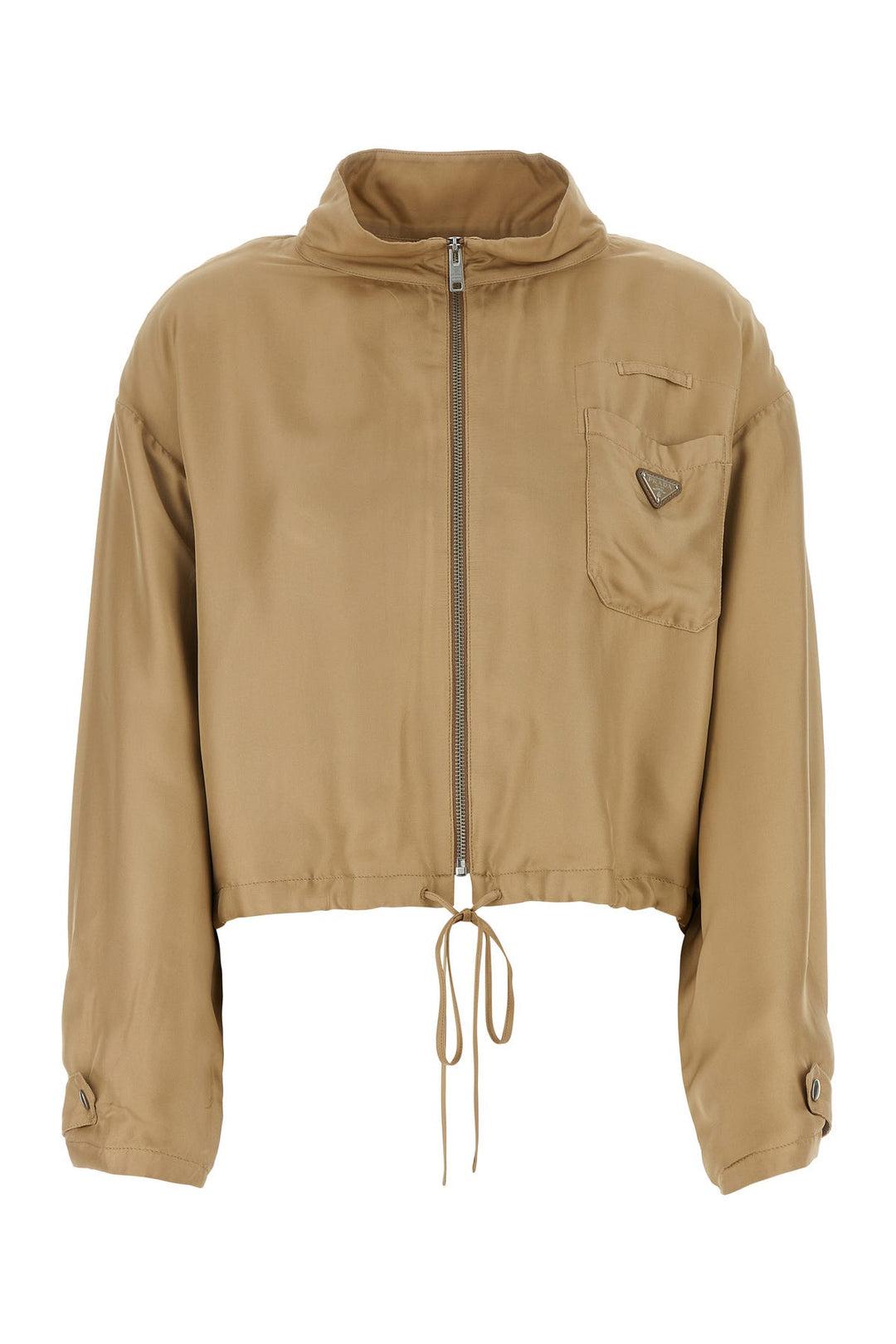 Beige twill jacket