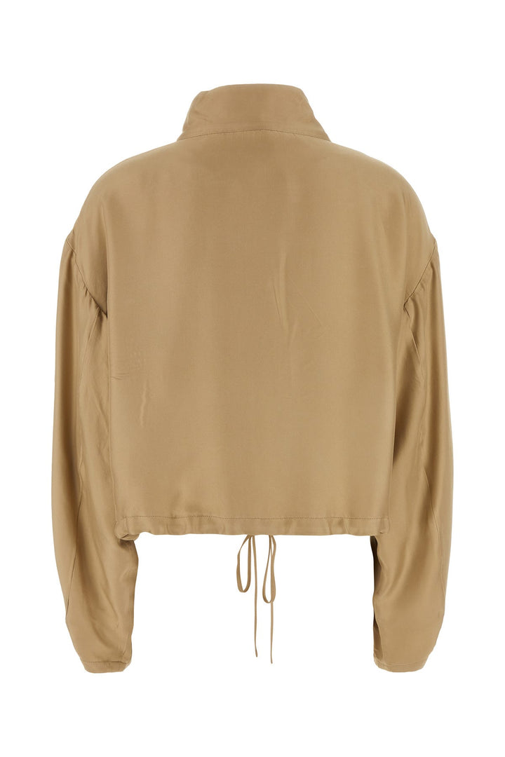 Beige twill jacket