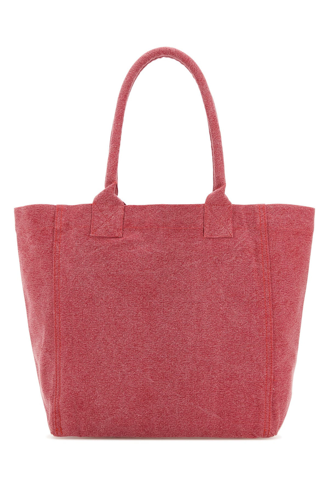 Dark pink cotton small Yenky shopping bag