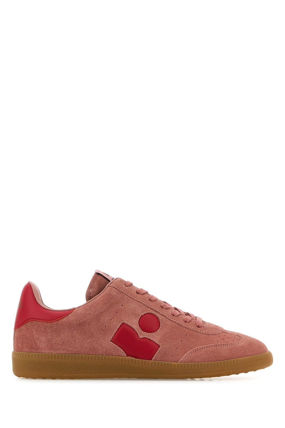 Dark pink suede Bryce sneakers