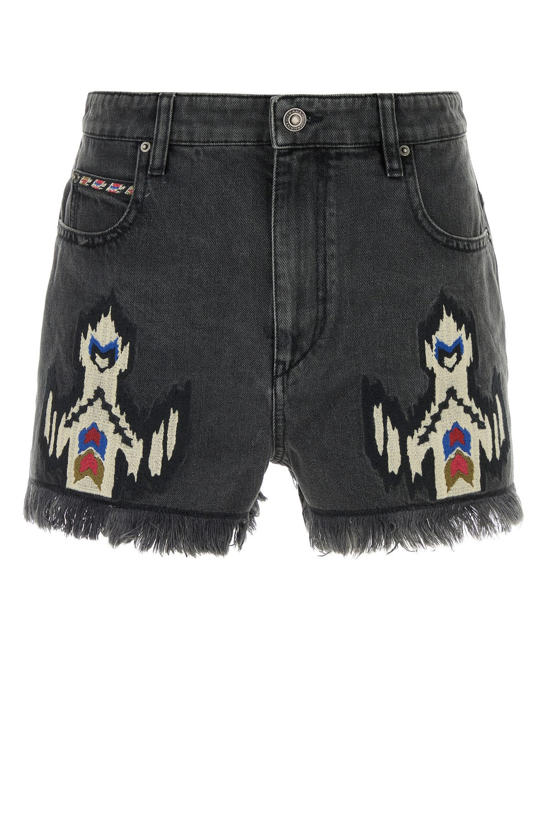 Charcoal denim Lesia shorts