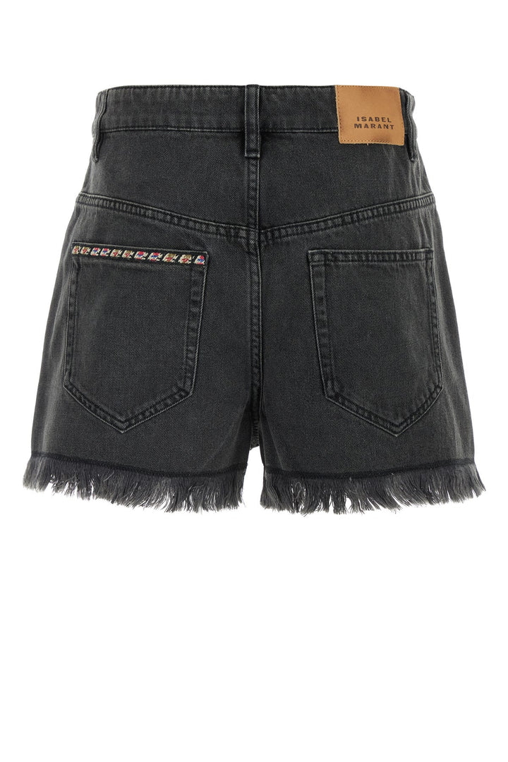 Charcoal denim Lesia shorts