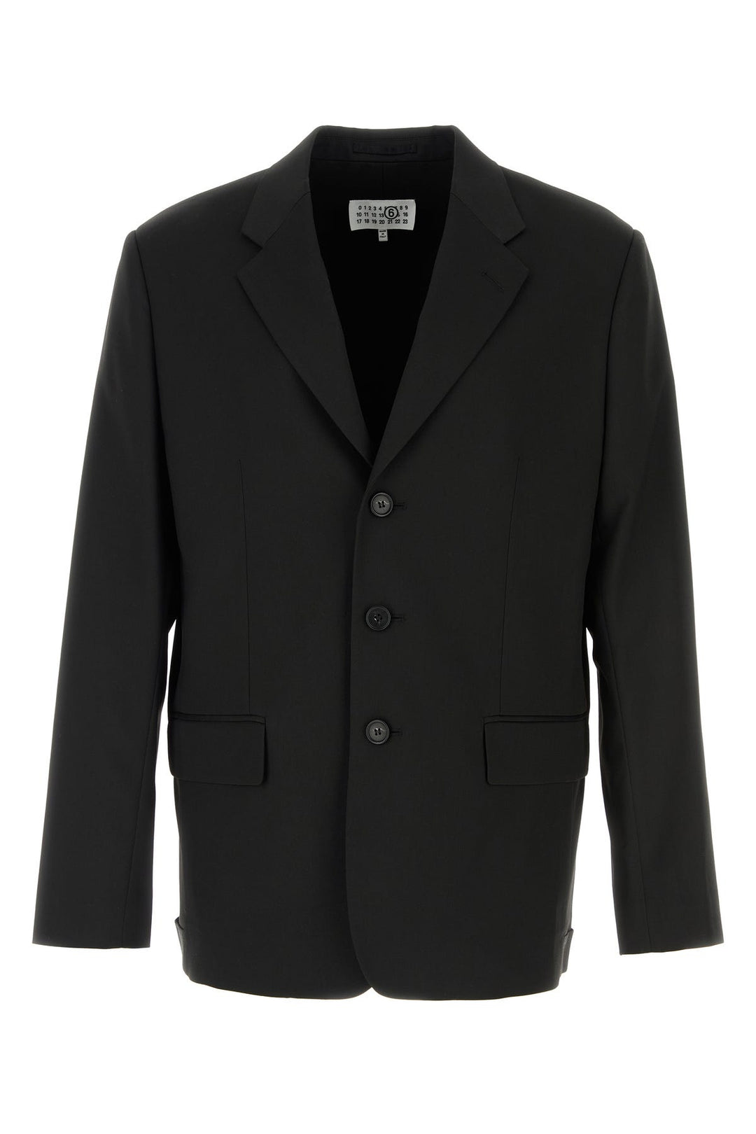 Black jersey blazer