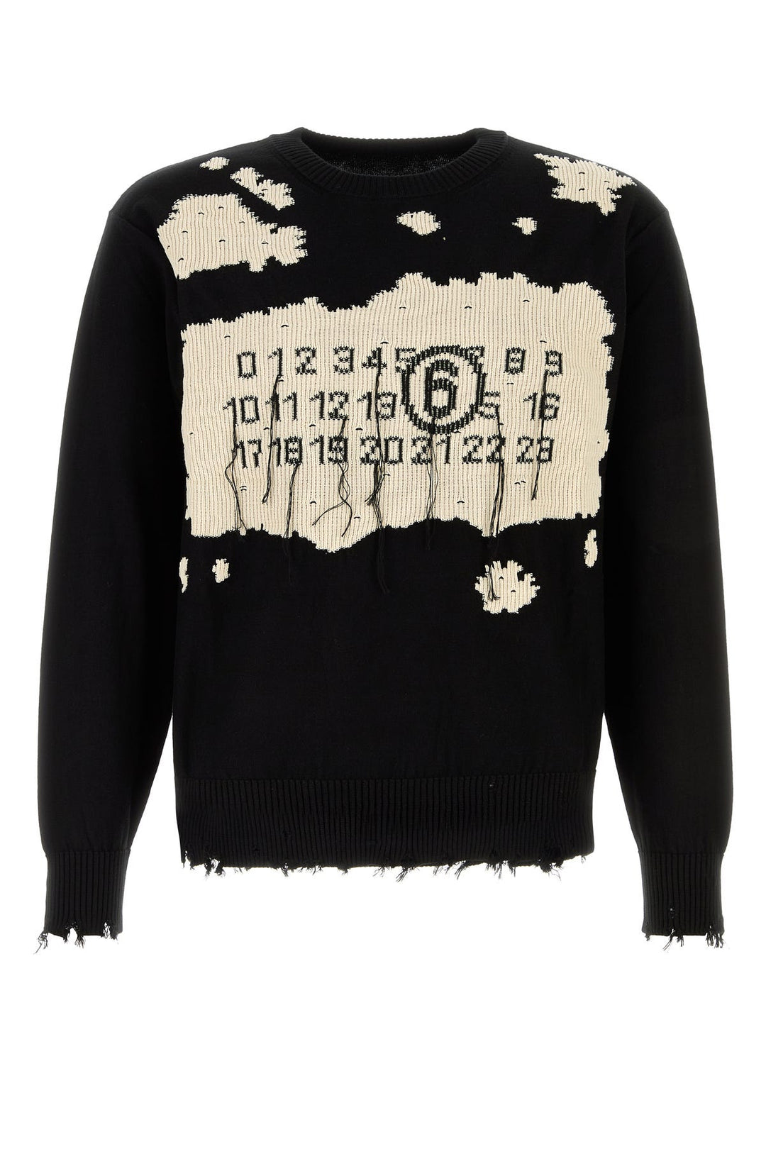 Black cotton sweater