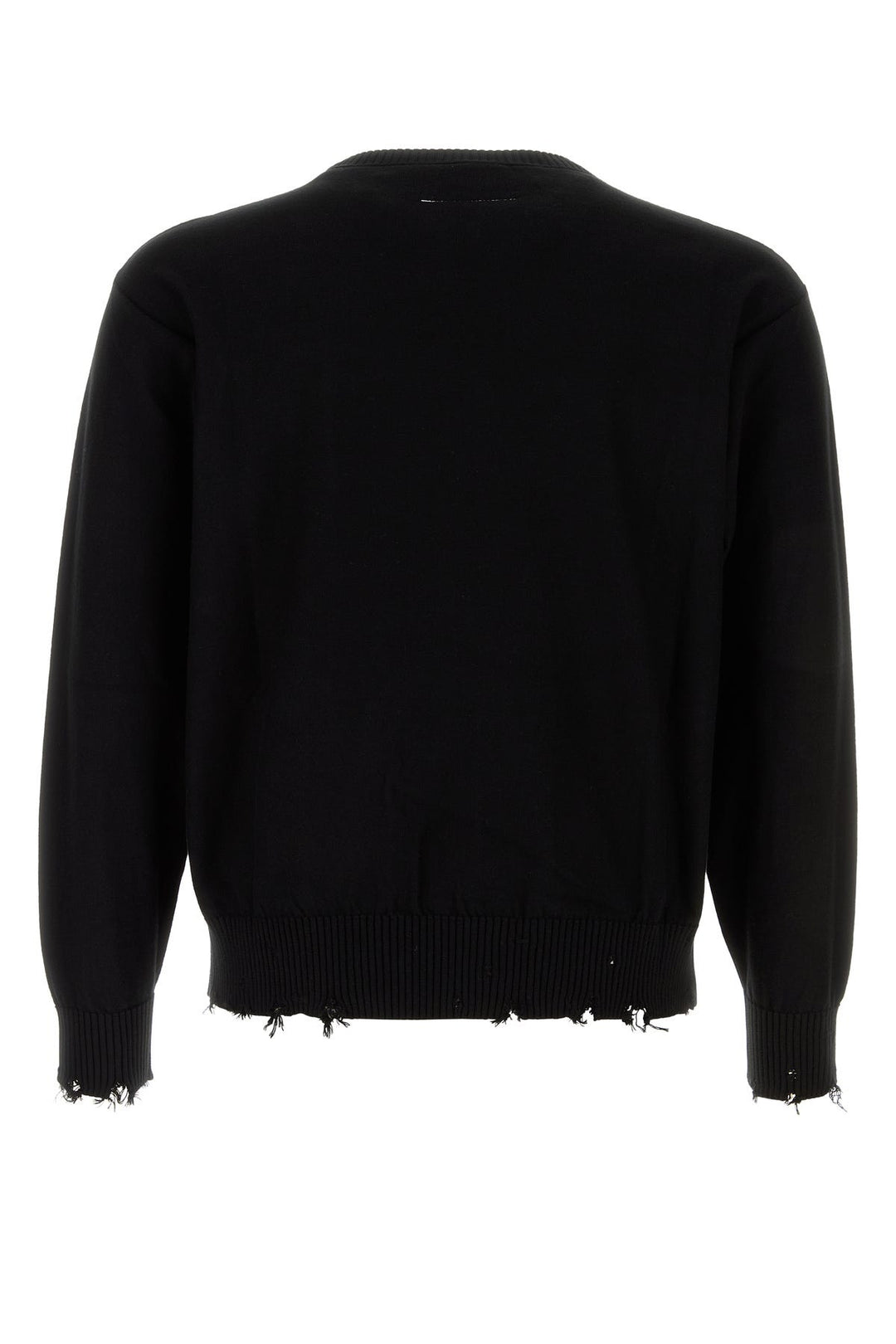 Black cotton sweater