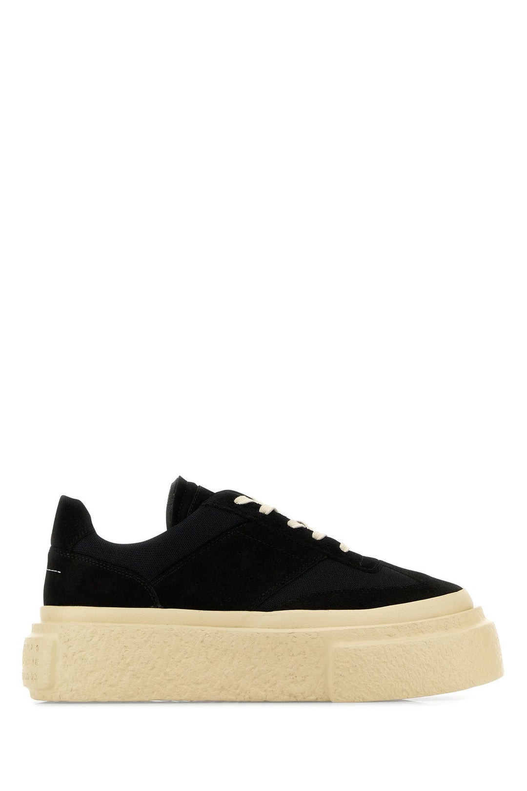 Black suede and mesh Gambetta sneakers