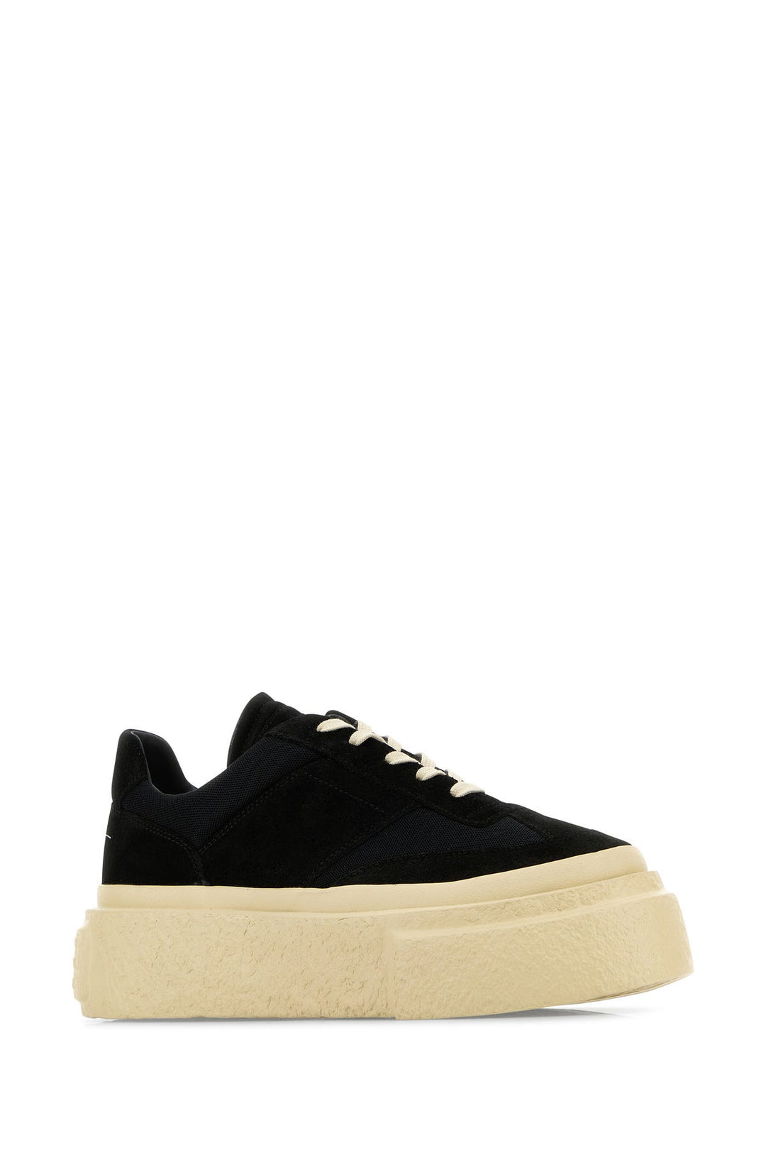 Black suede and mesh Gambetta sneakers