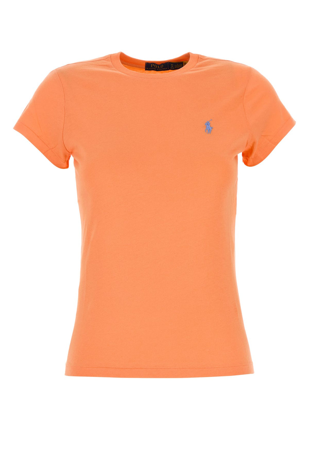 Orange cotton t-shirt