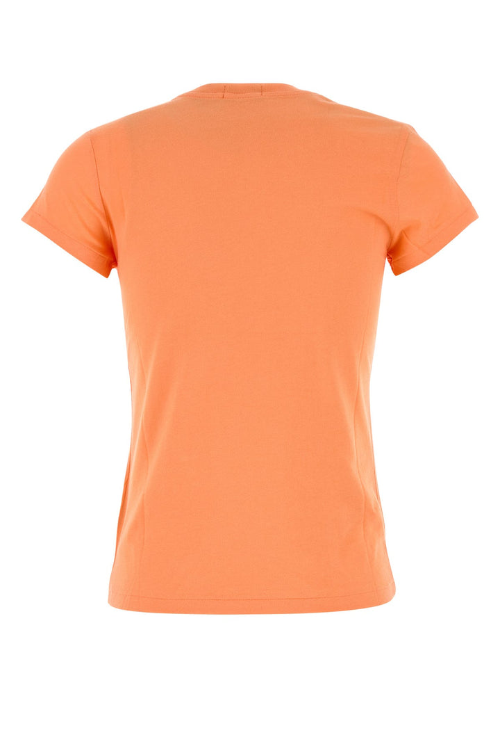 Orange cotton t-shirt