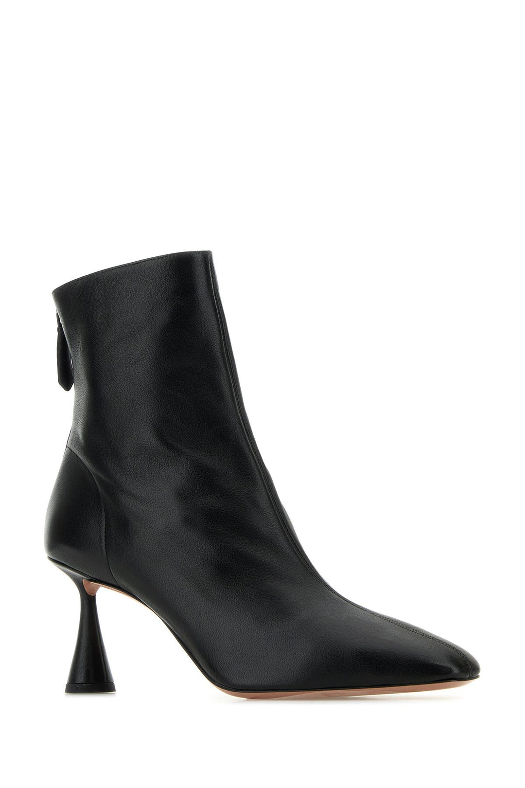 Black nappa leather Amore ankle boots