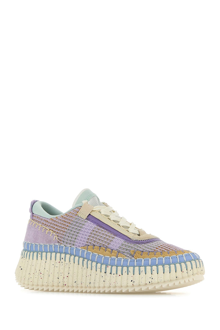 Multicolor fabric Nama sneakers