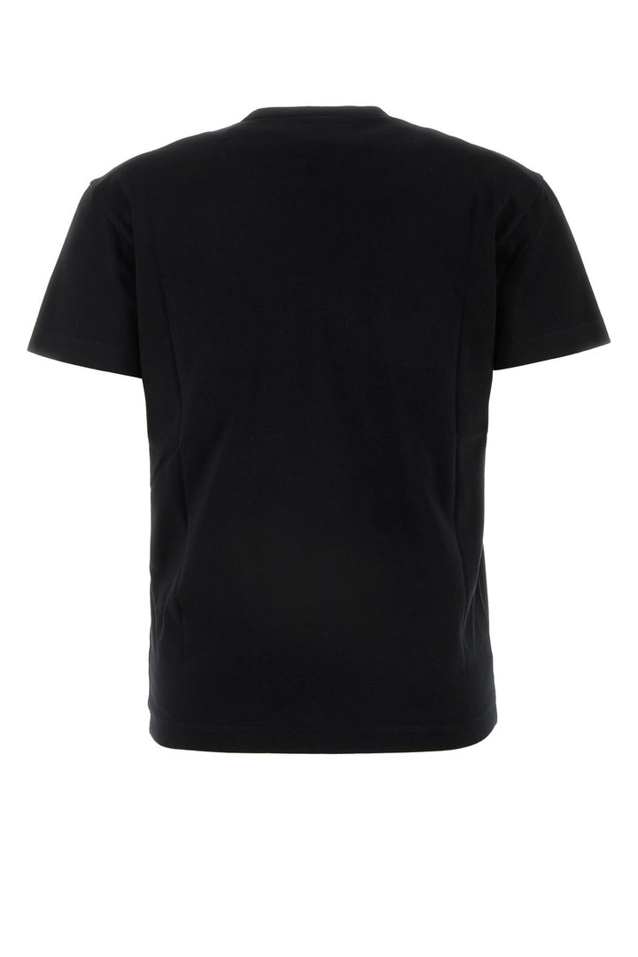 Black cotton t-shirt