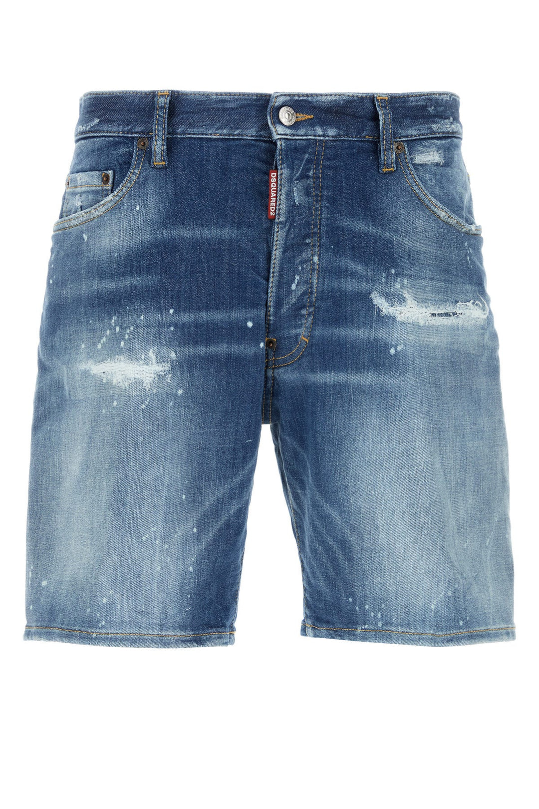 Denim bermuda shorts