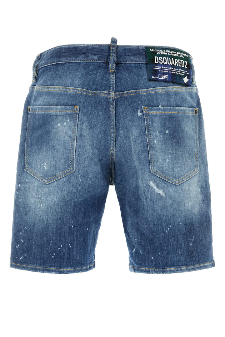 Denim bermuda shorts