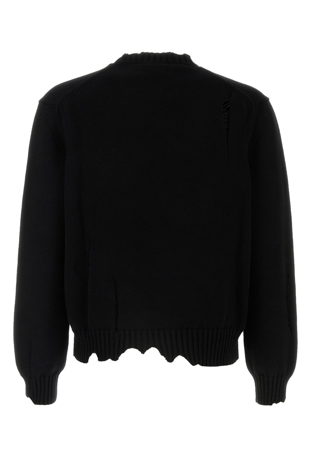 Black cotton sweater