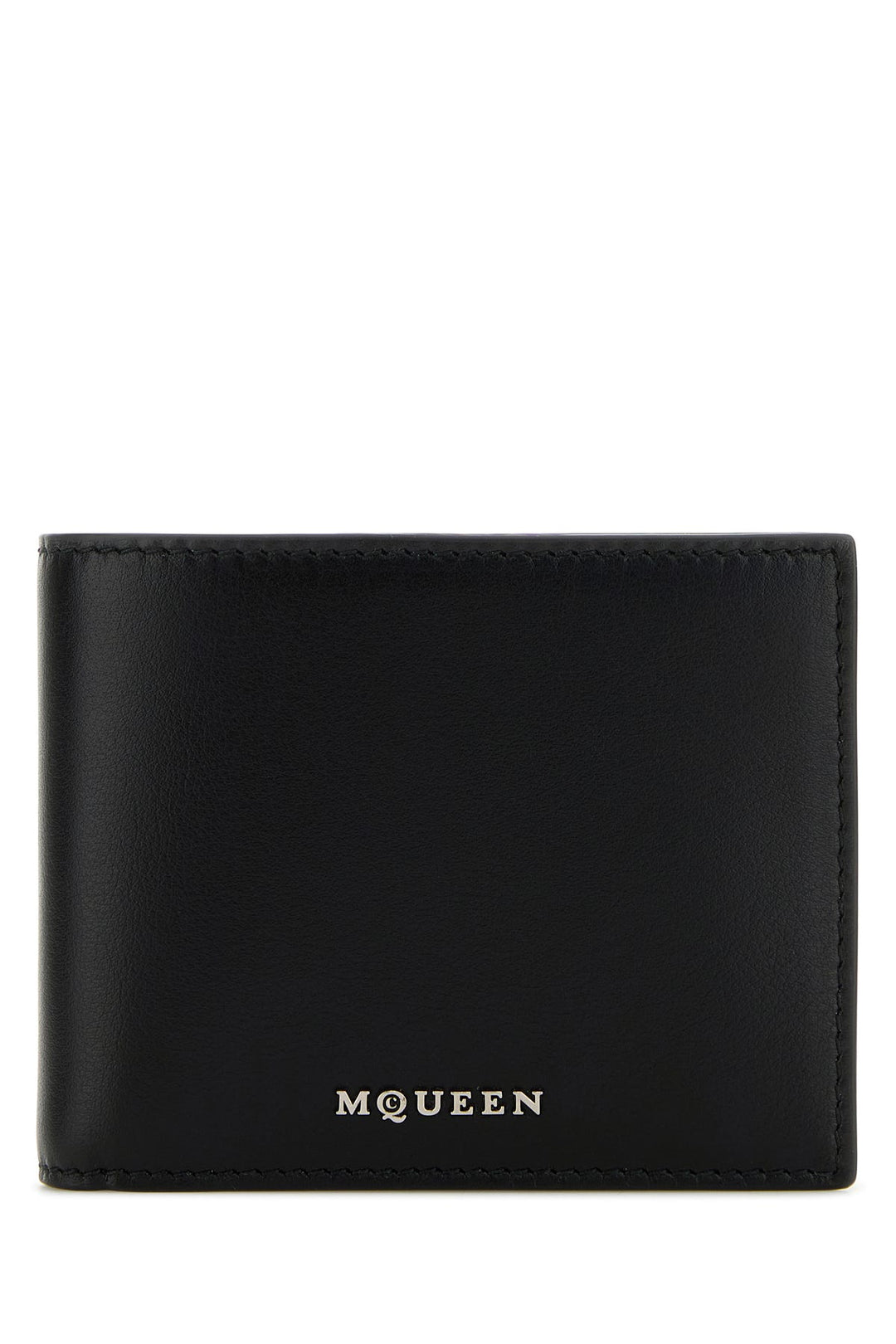 Black leather wallet